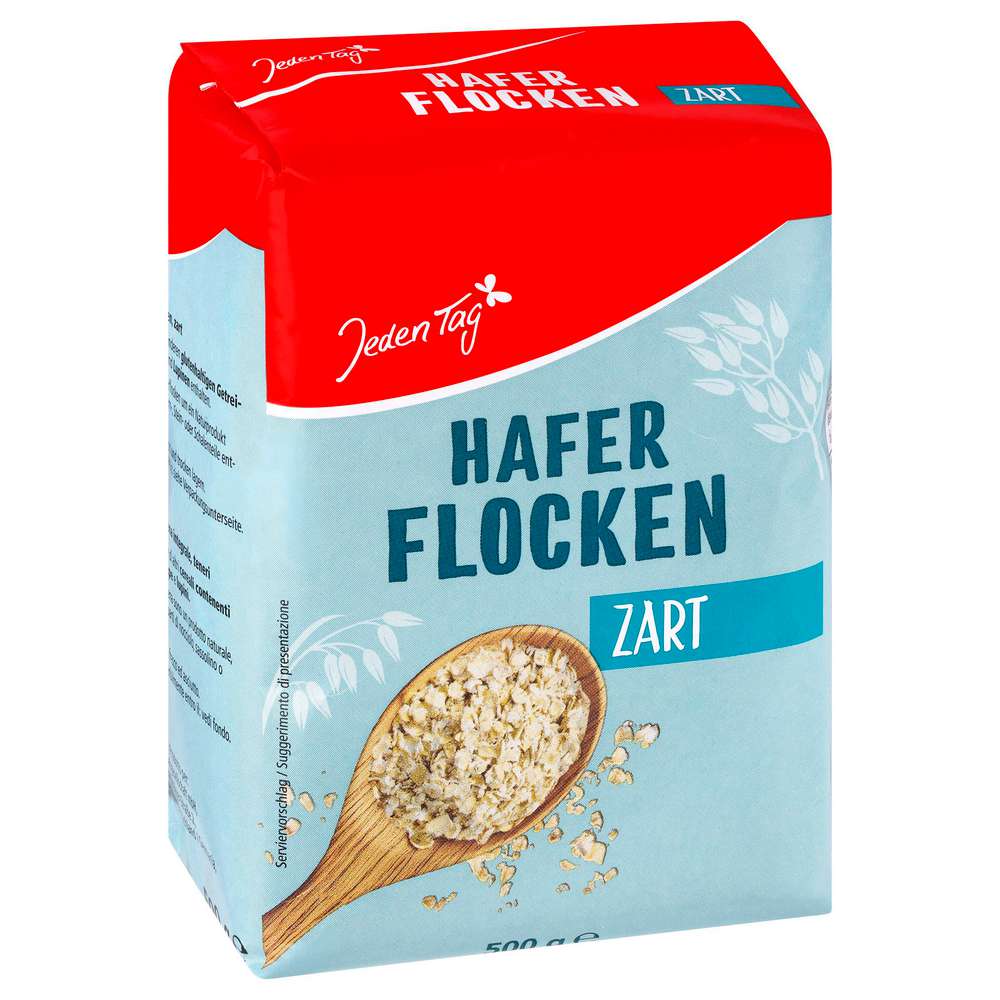 Produktabbildung Jeden Tag Haferflocken, zart