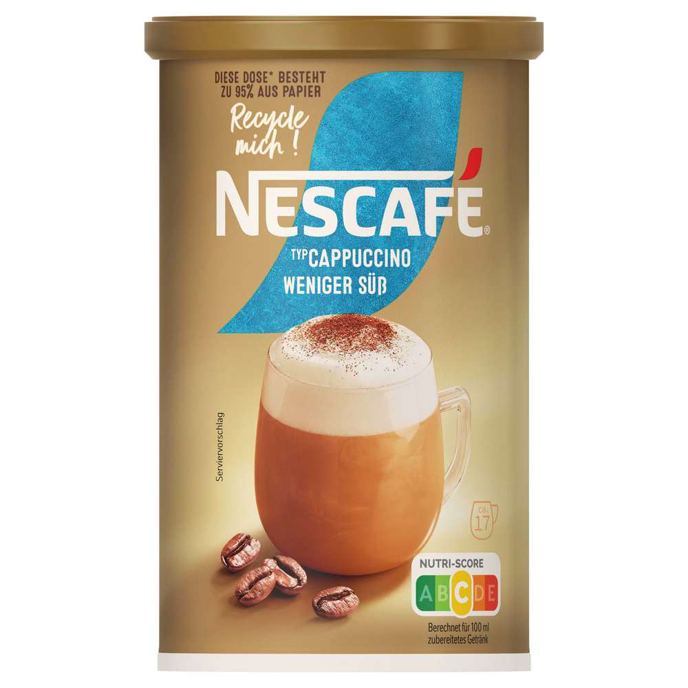 Produktabbildung Nescafe Instant Cappuccino, weniger süß