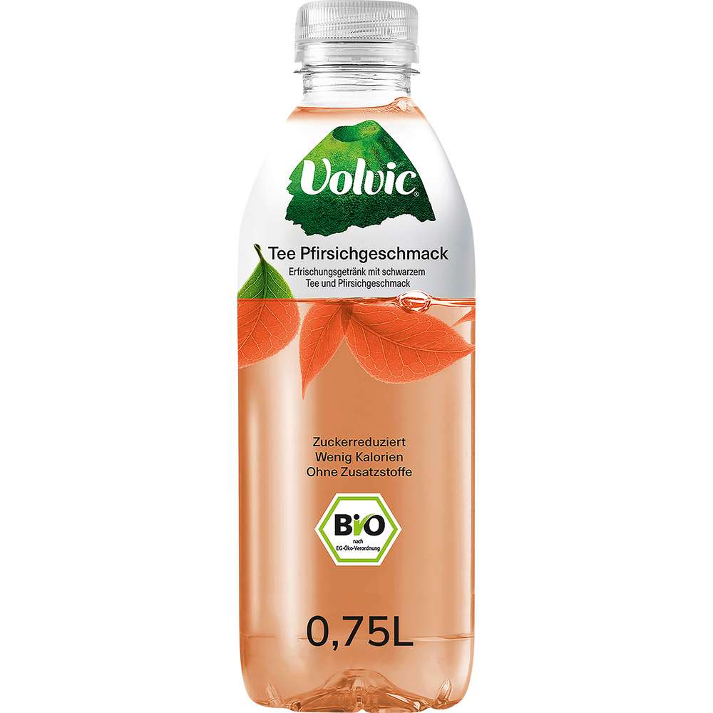 Produktabbildung Volvic Bio Eistee, Pfirsich