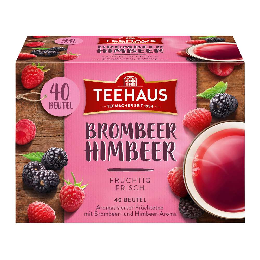 Produktabbildung Teehaus Früchtetee Brombeer-Himbeer