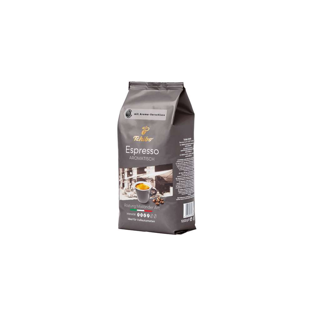 Produktabbildung Tchibo Kaffeebohnen, Espresso Aromatisch