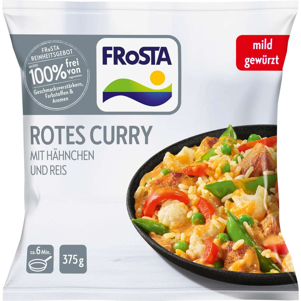 Produktabbildung Frosta Rotes Curry, tiefgekühlt
