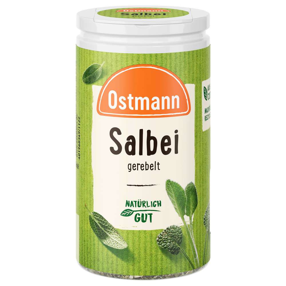 Produktabbildung Ostmann Salbei, gerebelt