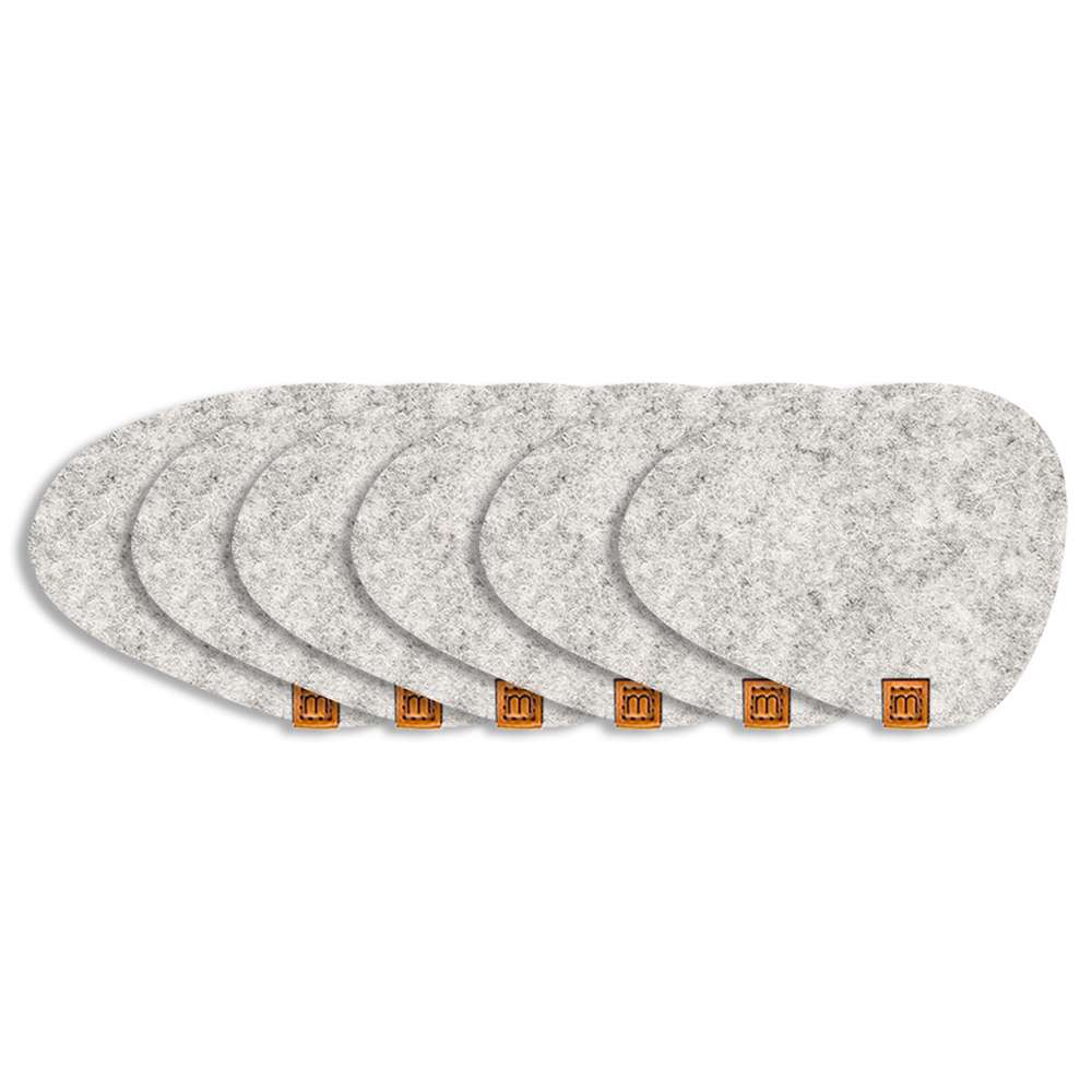 Produktabbildung miqio Glasuntersetzer Filz, Stone