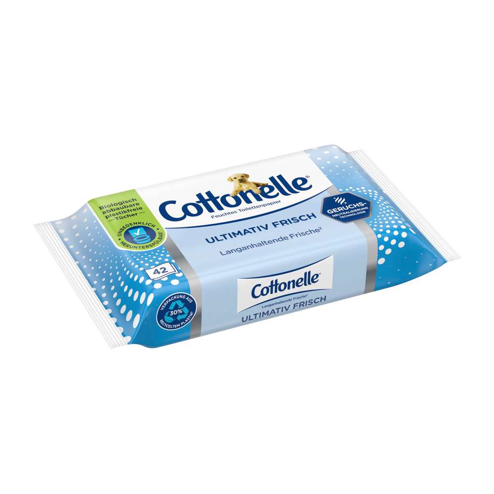 Produktabbildung Cottonelle Feuchtes Toilettenpapier, Ultra Frische