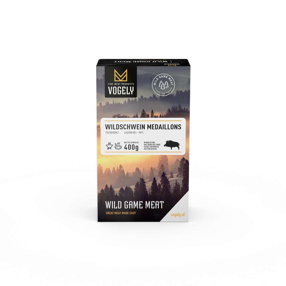 Produktabbildung Vogely Wildschwein-Medaillons, tiefgekühlt