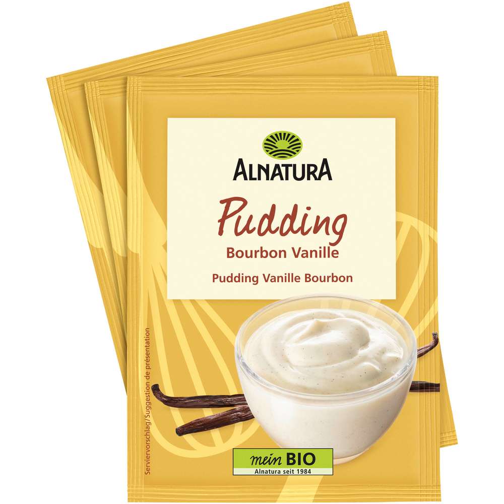 Produktabbildung Alnatura Puddingpulver, Bourbon-Vanille