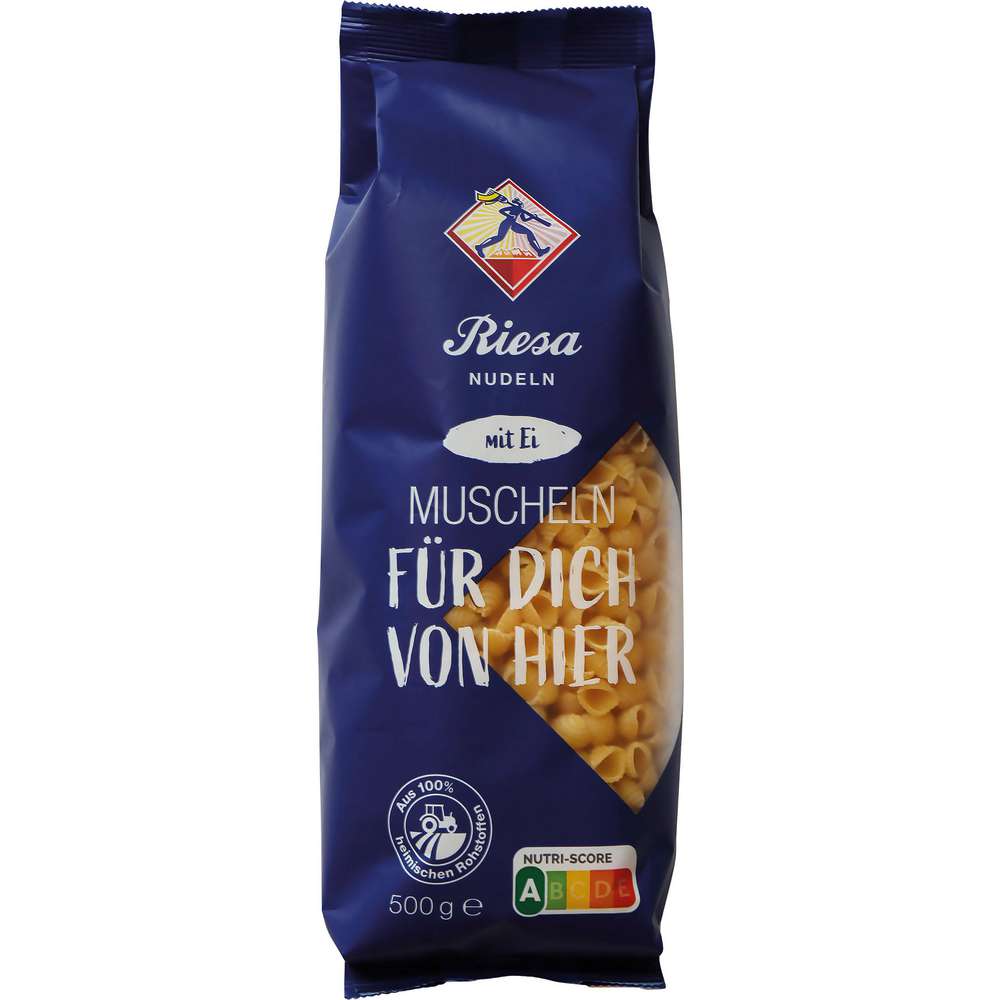 Produktabbildung Riesa Suppennudeln, Muscheln