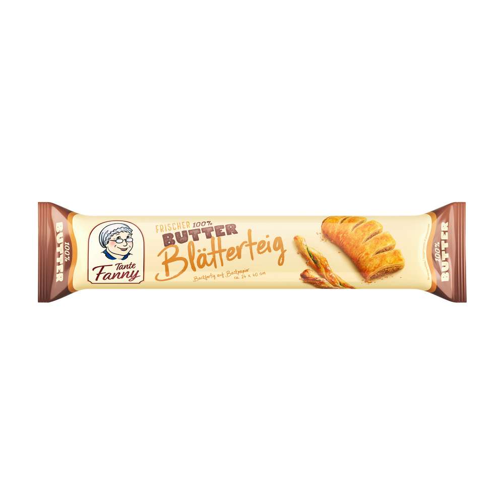 Produktabbildung Tante Fanny Blätterteig, mit Butter
