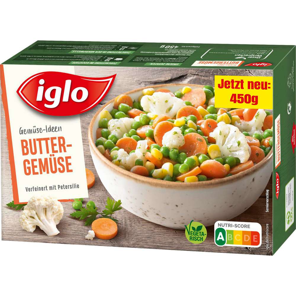 Produktabbildung Iglo Gemüseideen Buttergemüse