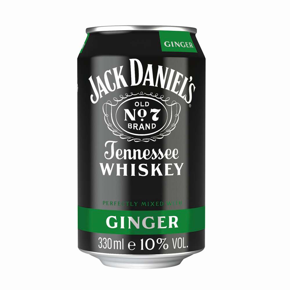Produktabbildung Jack Daniel's Mixgetränk Whisky/Ginger 10%