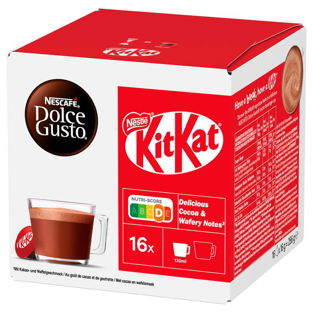 Produktabbildung Nescafe Dolce Gusto Kapseln, KitKat