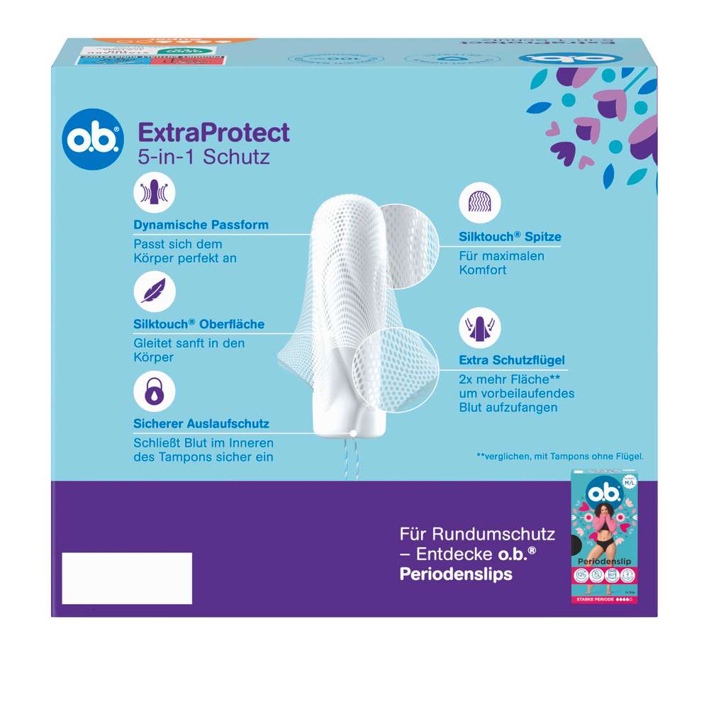 Produktabbildung o.b. Tampons ExtraProtect, Super