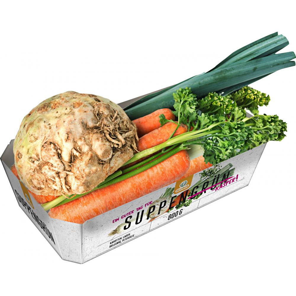 Produktabbildung keine Marke Globus Suppengrün, je 800 g-Schale
