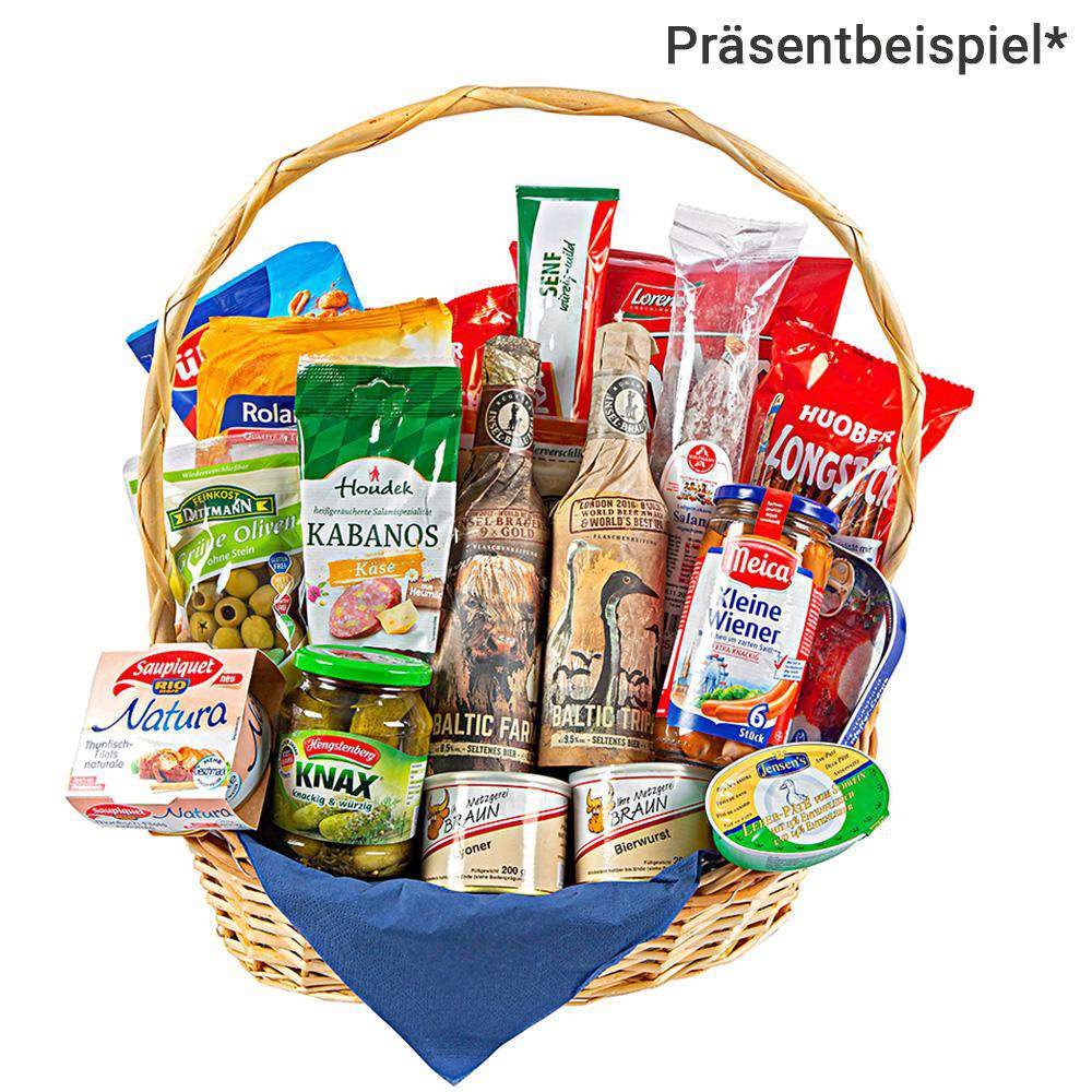 Produktabbildung keine Marke Präsentkorb Herzhaft