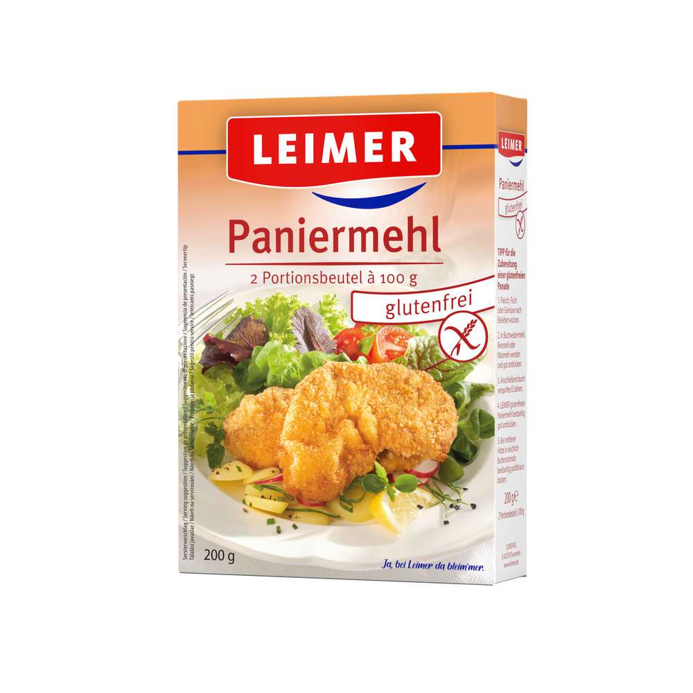 Produktabbildung Leimer Paniermehl, glutenfrei