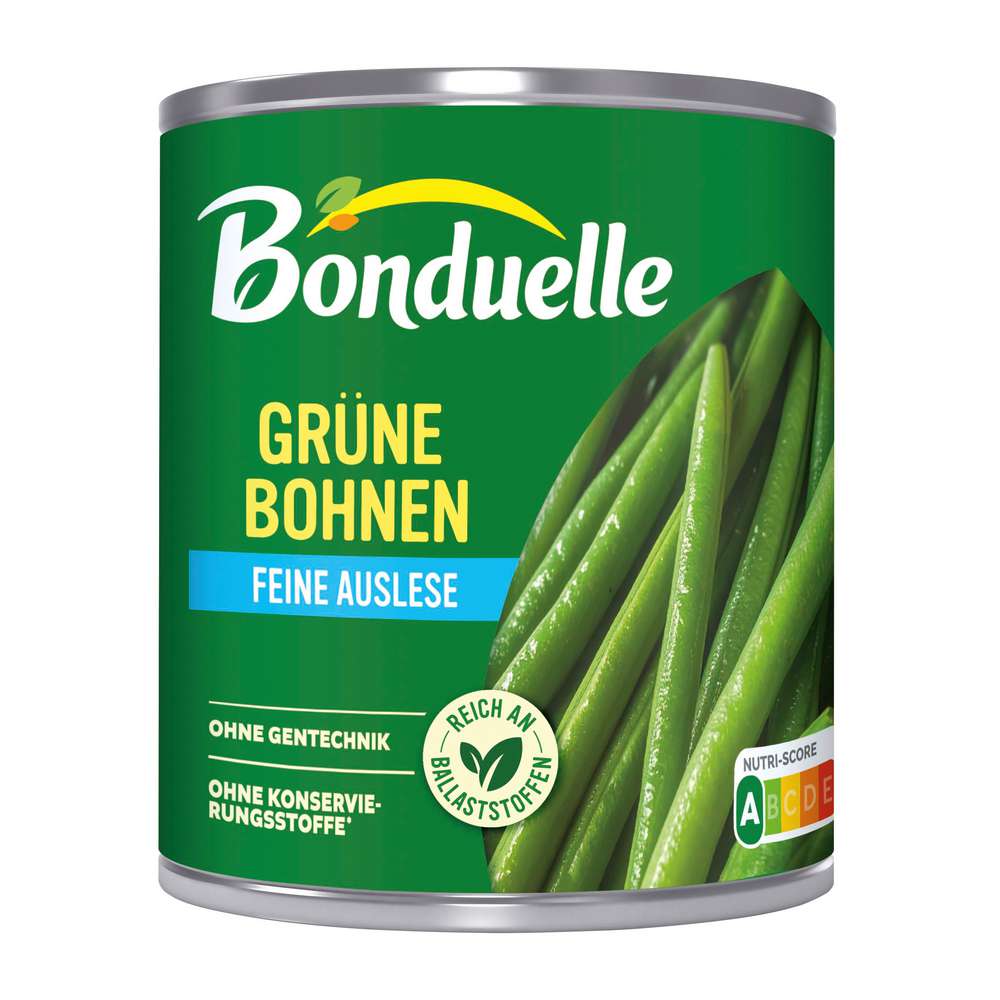 Produktabbildung Bonduelle Grüne Bohnen, Feine Auslese