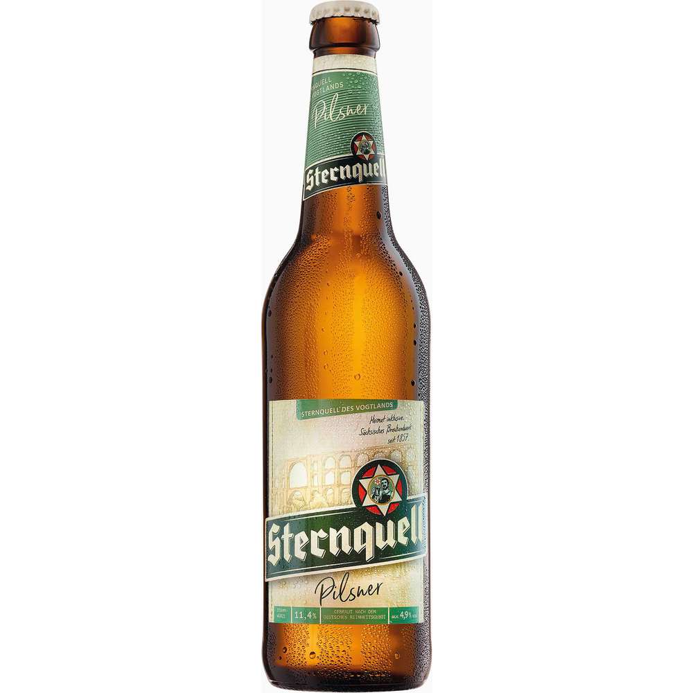 Produktabbildung Sternquell Pilsener Bier 4,9%
