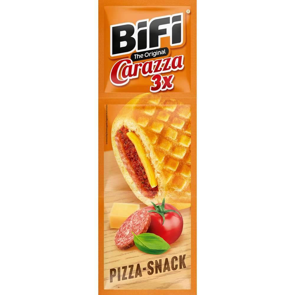 Produktabbildung BiFi Carazza Mini-Pizza Snack