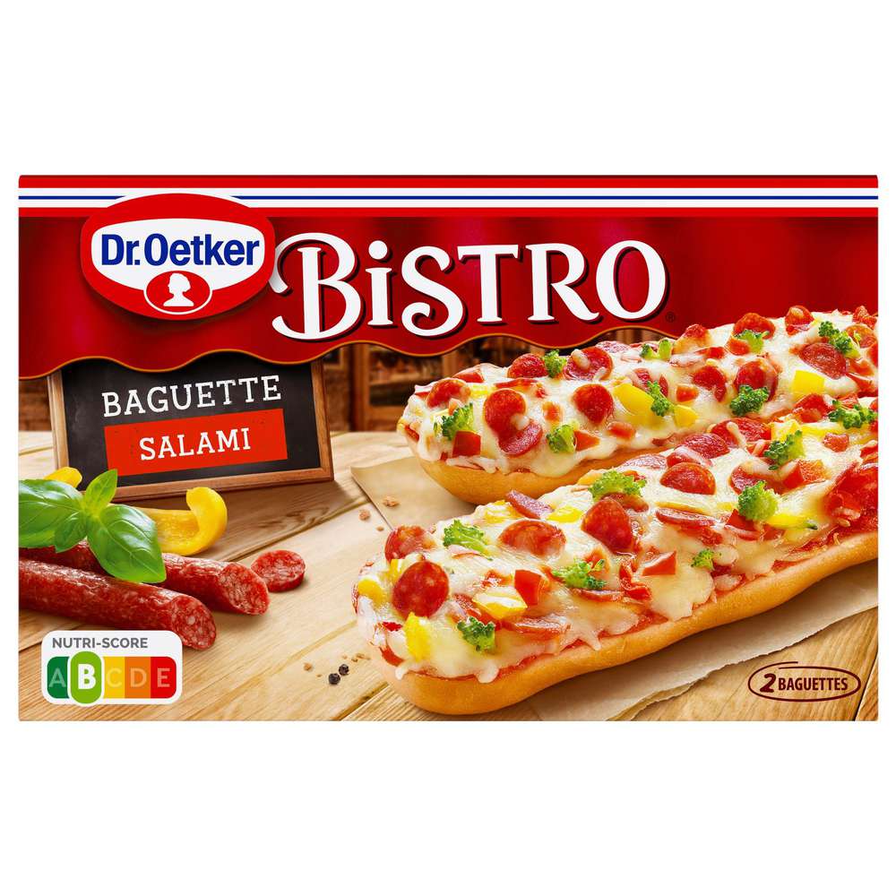 Produktabbildung Dr. Oetker Bistro Baguette Salami, tiefgekühlt