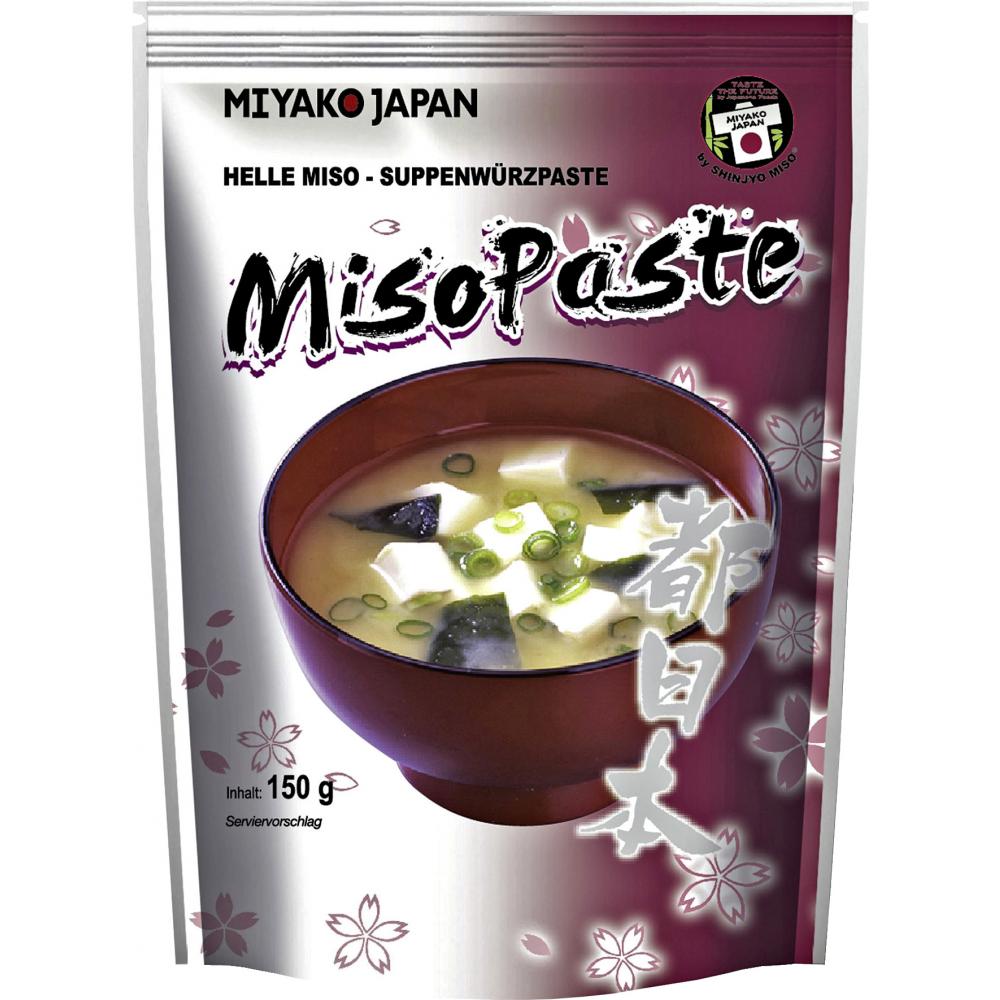 Produktabbildung keine Marke Miyako Miso Suppenpaste Hell, 150 g