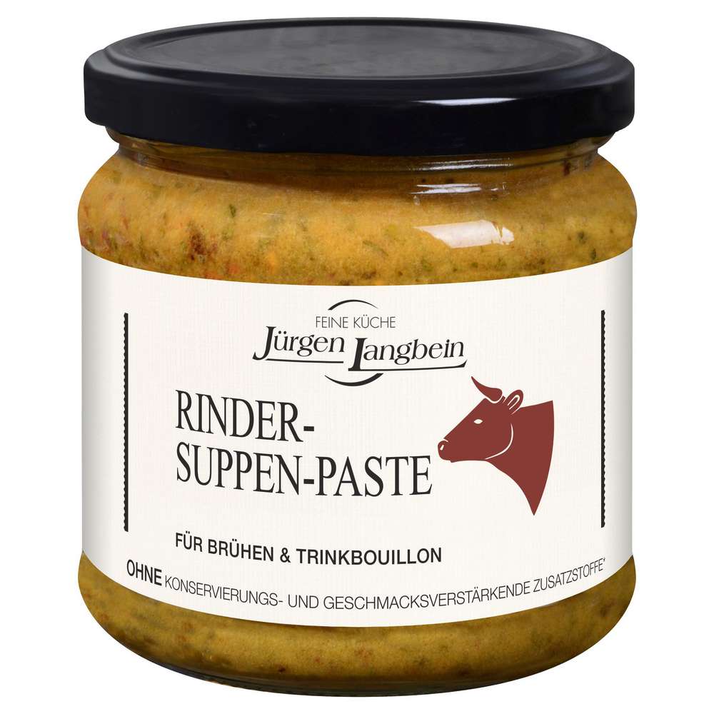 Produktabbildung Jürgen Langbein Rinder-Suppen Paste