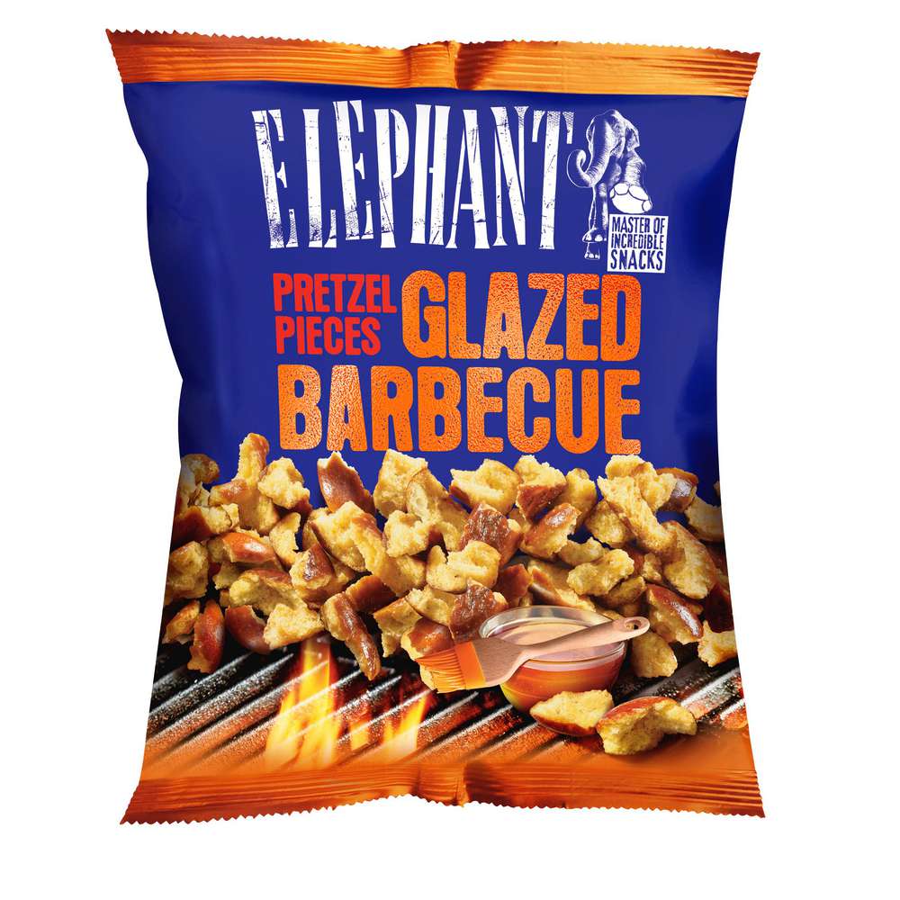 Produktabbildung Elephant Pretzel Pieces Glazed Barbecue