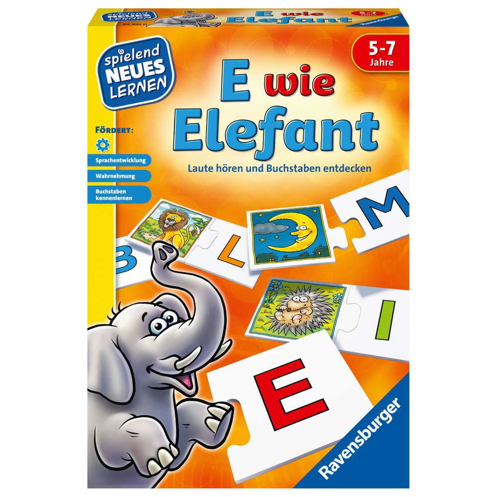 Produktabbildung Ravensburger E wie Elefant