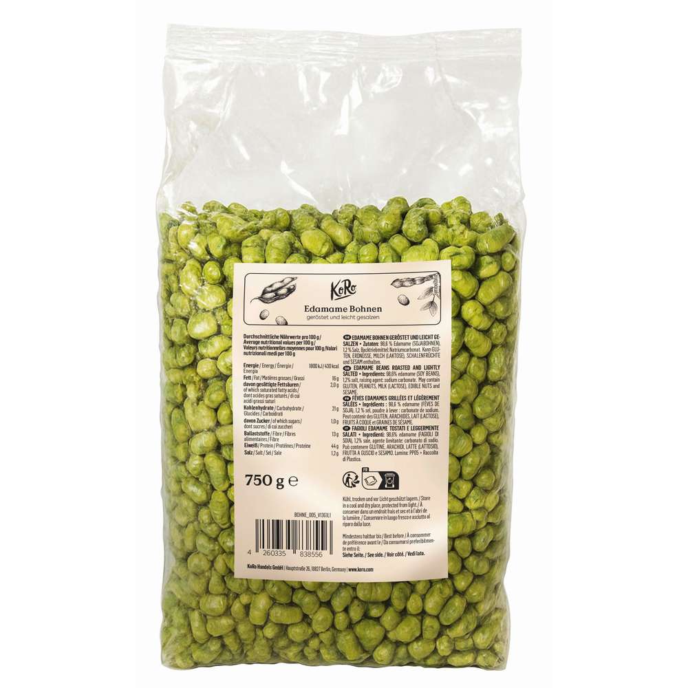 Produktabbildung KoRo Edamame Bohnen