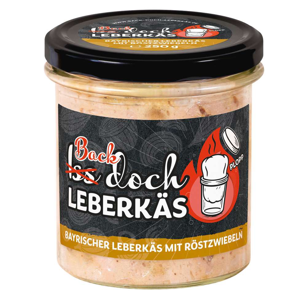 Produktabbildung Iss doch Wurscht Back doch Leberkäs, Röstzwiebeln