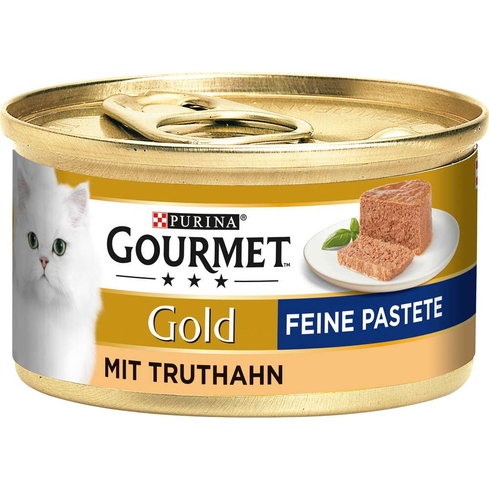 Produktabbildung Purina Katzen-Nassfutter Gourmet Gold ,Feine Pastete mit Truthahn