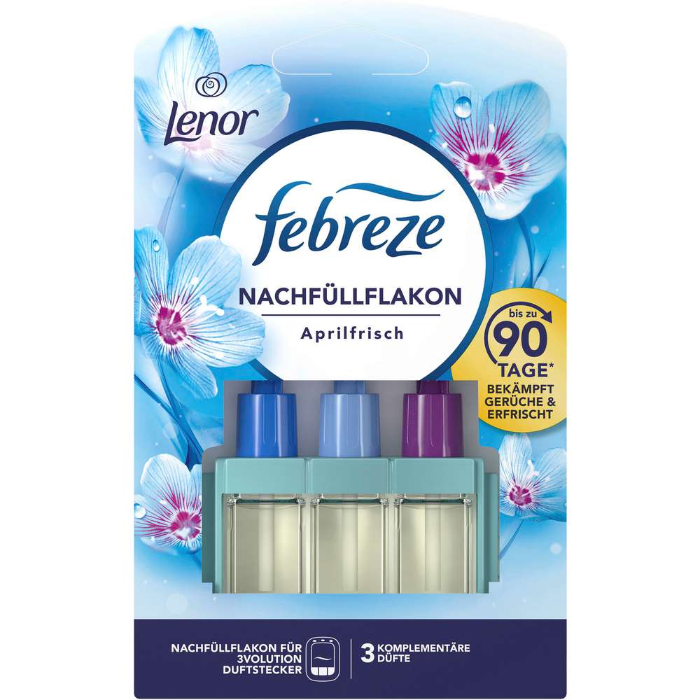 Produktabbildung Febreze Duftstecker 3 Volution, Nachfüllpack, Aprilfrisch