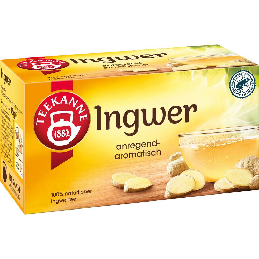 Produktabbildung Teekanne Ingwer Tee