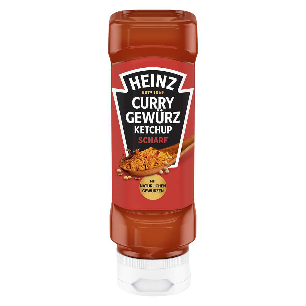 Produktabbildung Heinz Curry Gewürz Ketchup, Scharf