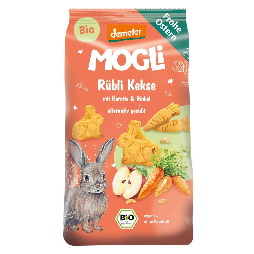 Produktabbildung MOGLi Bio Kekse, Rübli