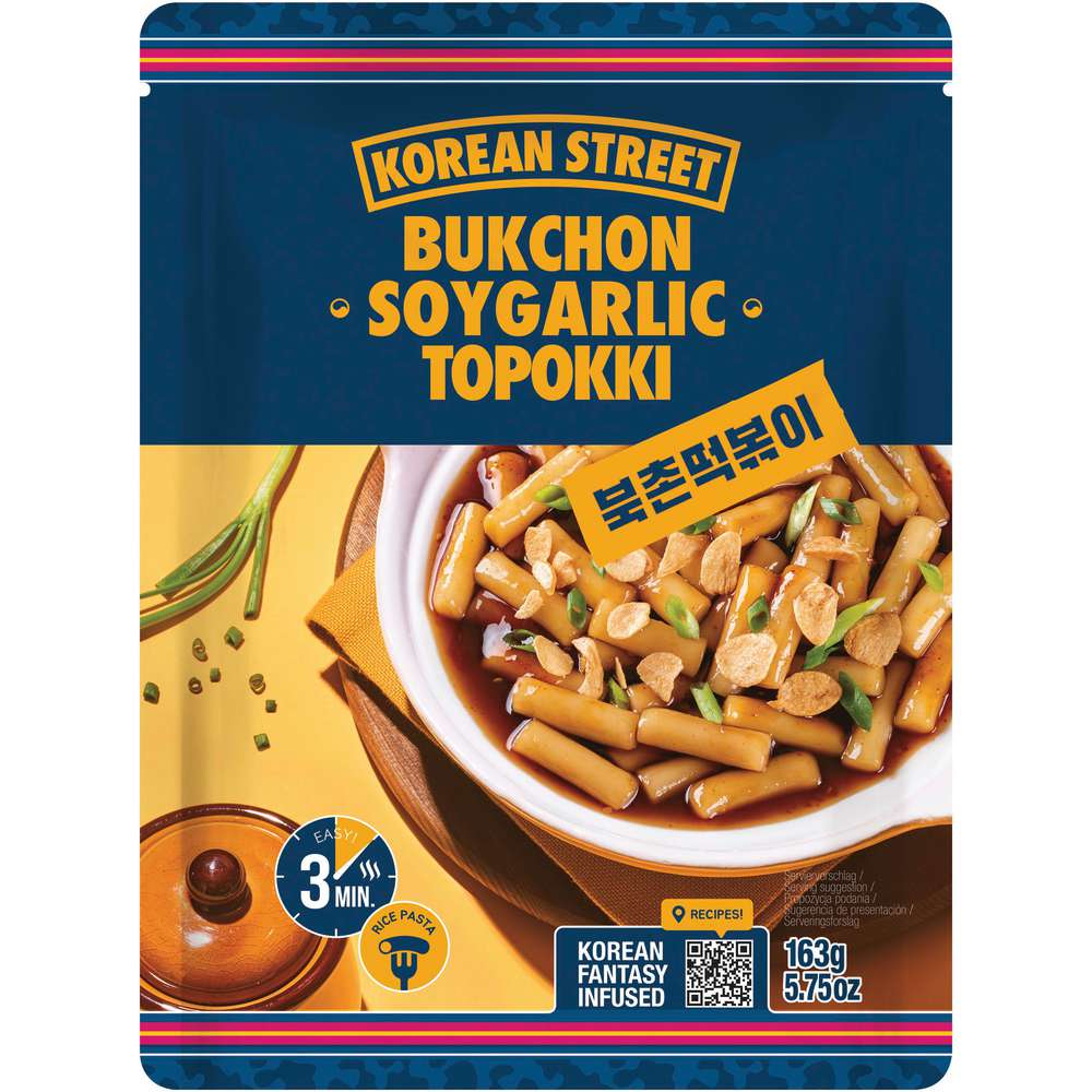 Produktabbildung Korean Street Bukchon Soygarlic Topokki