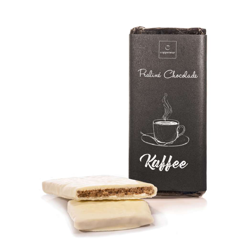 Produktabbildung Confiserie Coppeneur Praliné Chocolade Kaffee Nougat