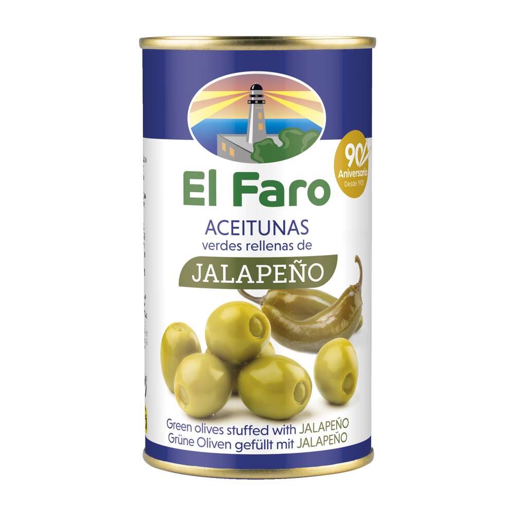 Produktabbildung El Faro Oliven mit Jalapeno