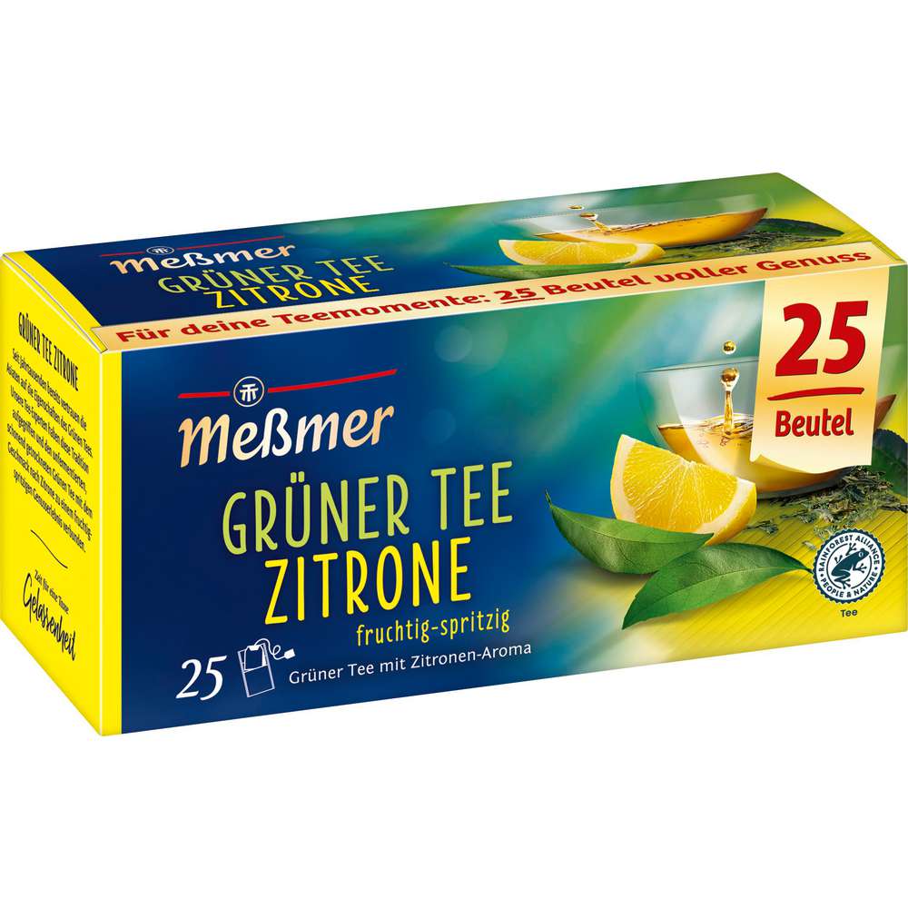 Produktabbildung Messmer Grüner Tee, Zitrone