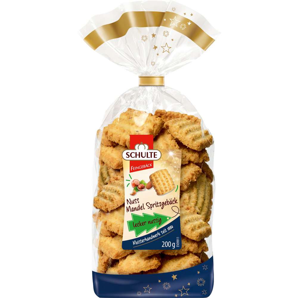 Produktabbildung Schulte Nuss-Mandel-Spritzgebäck