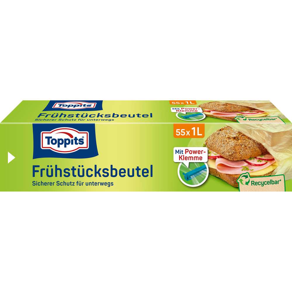 Produktabbildung Toppits Frühstücksbeutel 1 L
