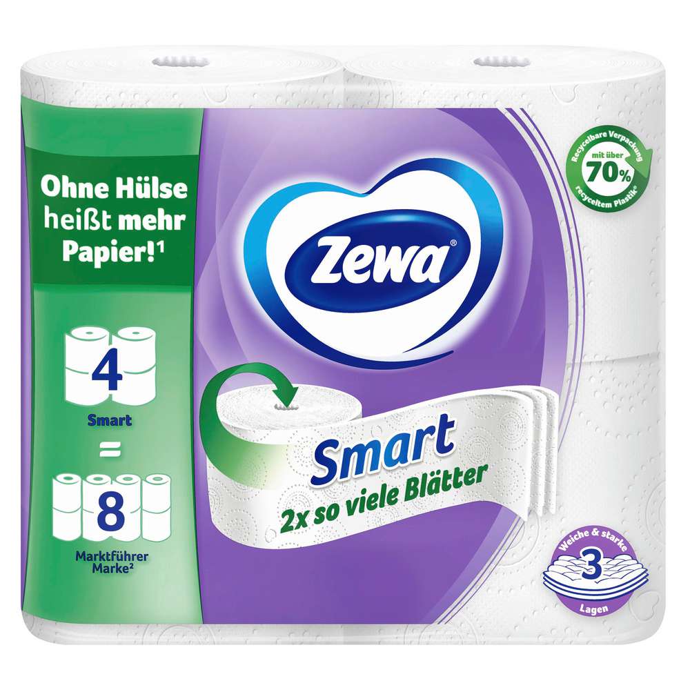 Produktabbildung Zewa Toilettenpapier Smart