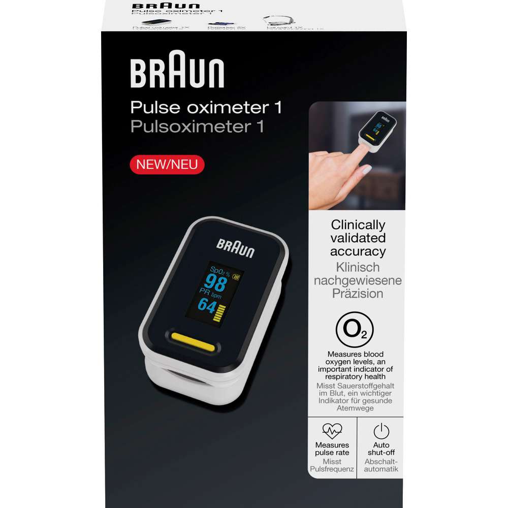 Produktabbildung Braun Pulsoximeter YK-8