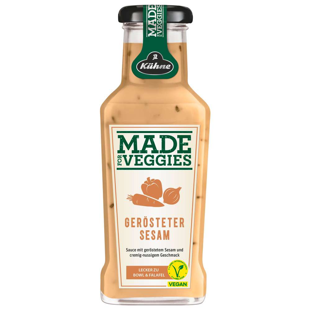 Produktabbildung Kühne Made for Veggies Sauce Gerösteter Sesam