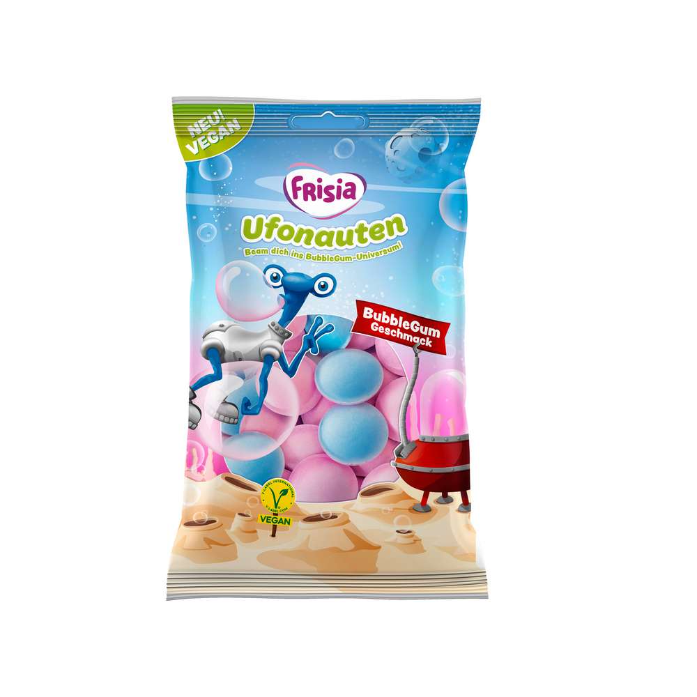 Produktabbildung frisia Oblaten Bunt & Sauer mit Kaugummigeschmack