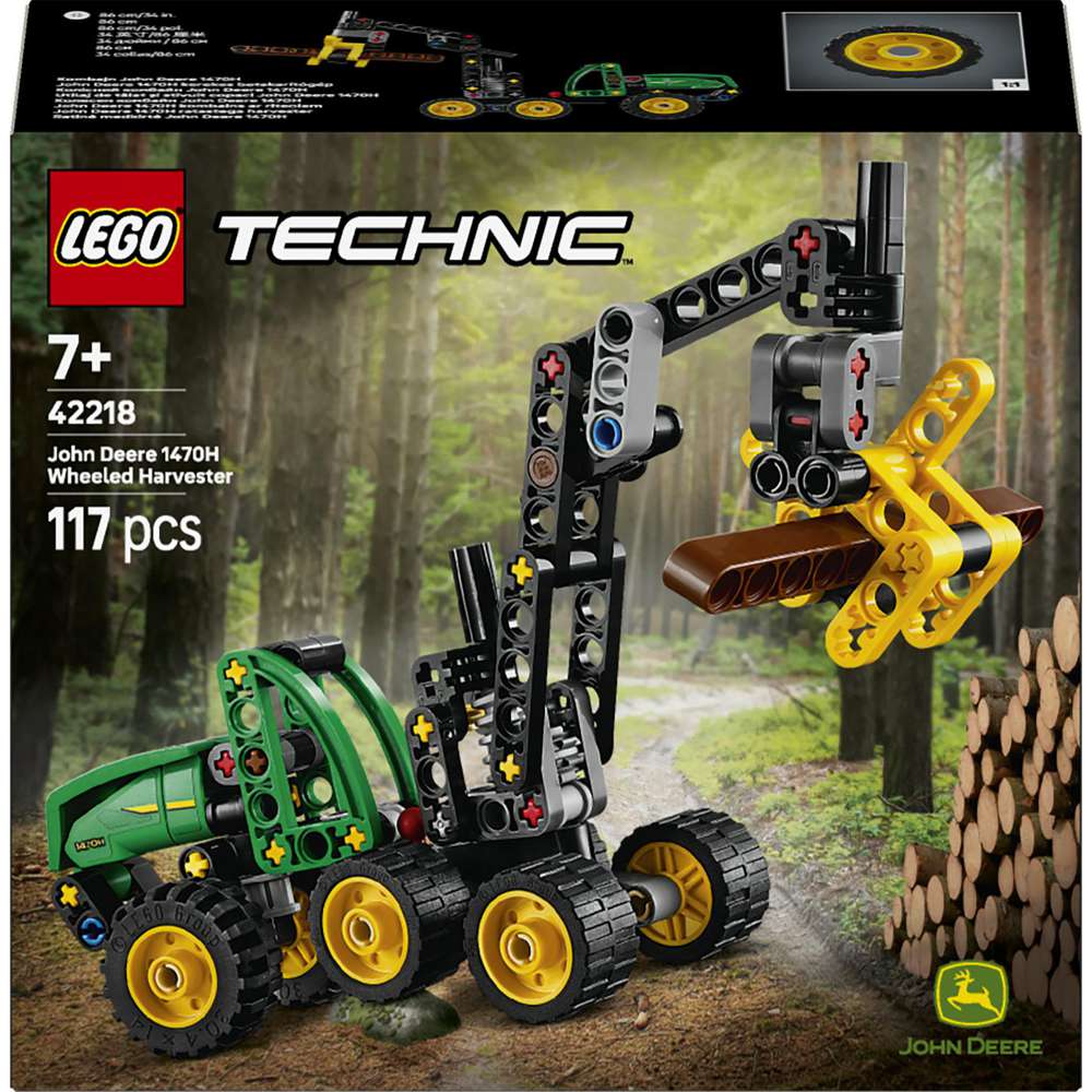Produktabbildung Lego LEGO Technic John Deere 1470H Rad-Harvester 42218