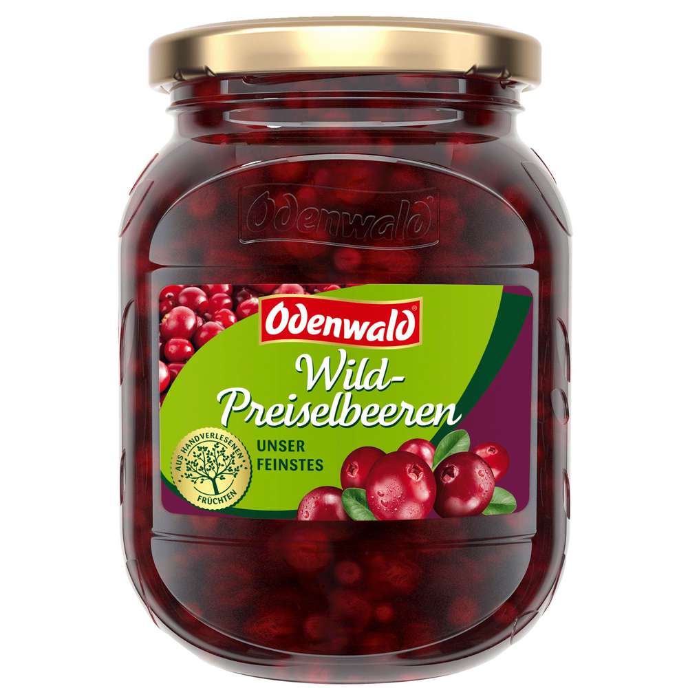 Produktabbildung Odenwald Wild Preiselbeeren