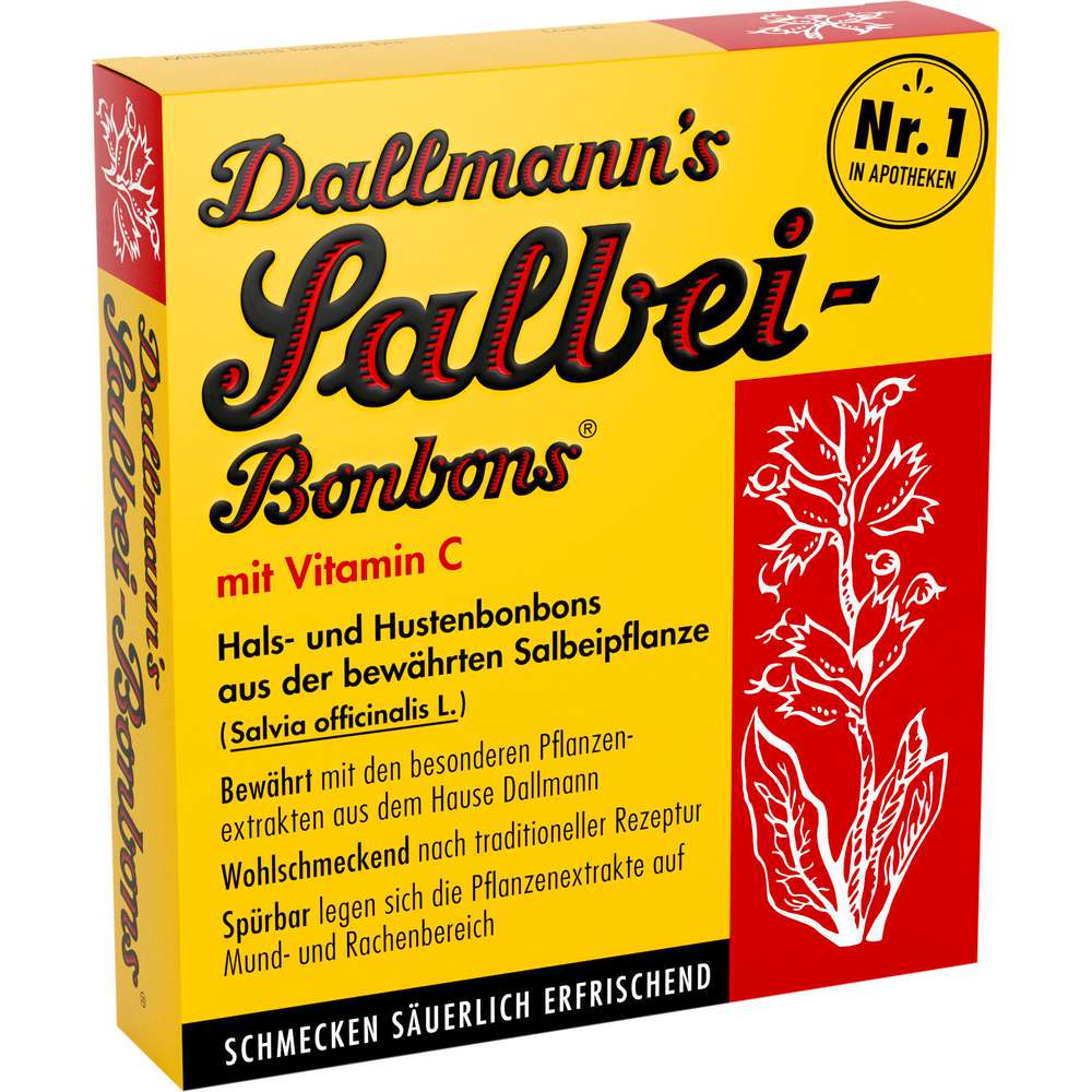 Produktabbildung Dallmann's Salbei Bonbons