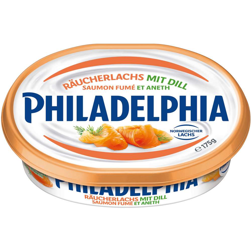 Produktabbildung Philadelphia Frischkäse, Räucherlachs mit Dill