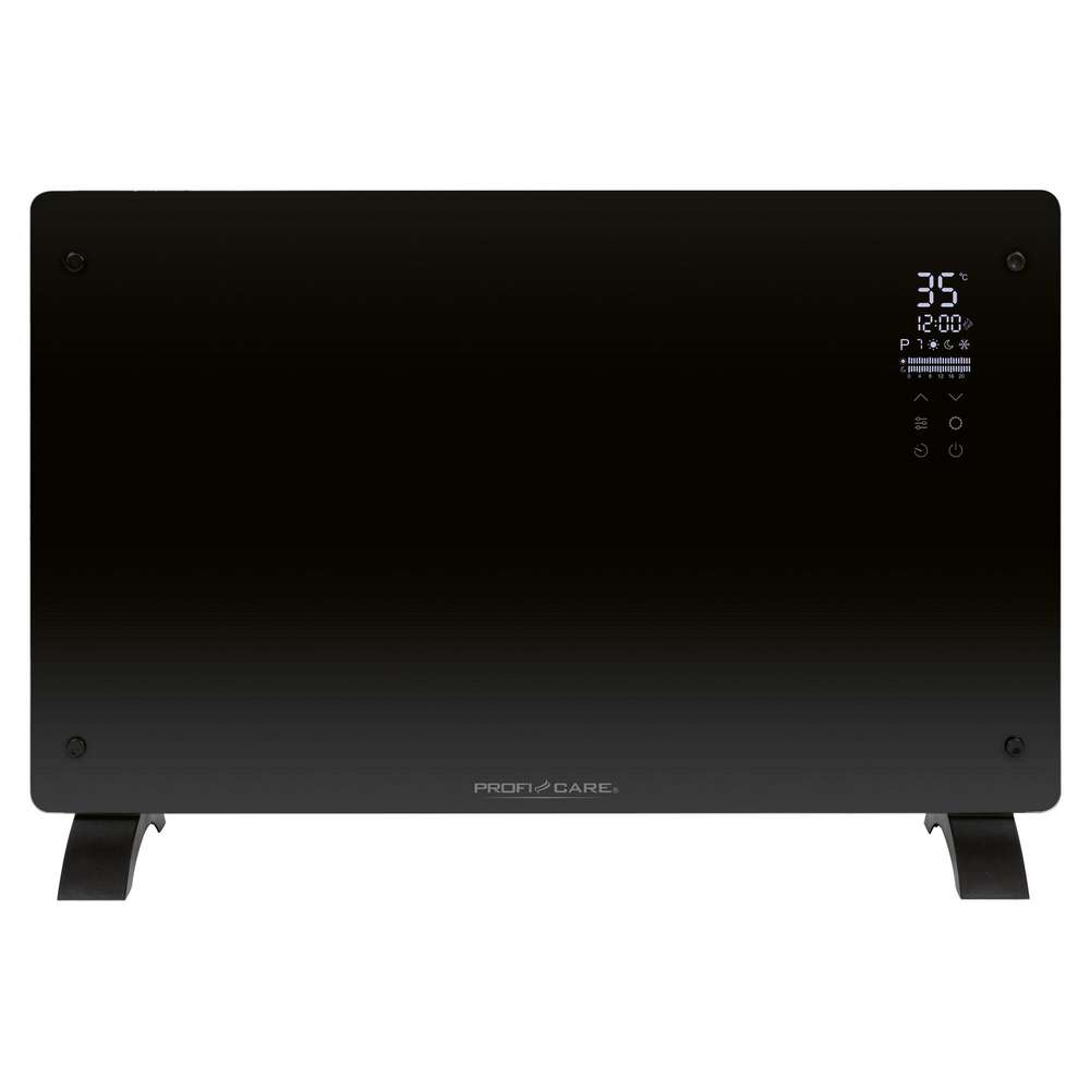 Produktabbildung Proficare Glaskonvektor schwarz